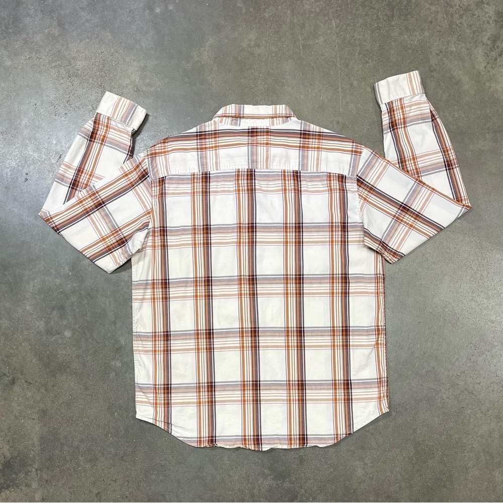 Columbia Long Sleeve Check Plaid Button Front Shirt - Picture 3 of 8